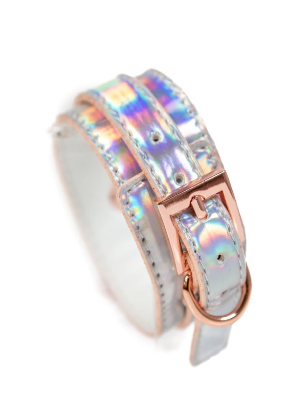 Cosmo Bondage Collection Holographic Wrist Cuffs - Passionzone Adult Store