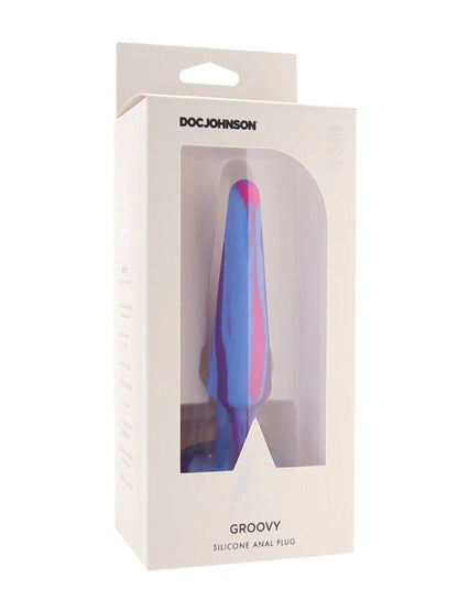 Doc Johnson Groovy A-Play Silicone 5" Plug - Passionzone Adult Store