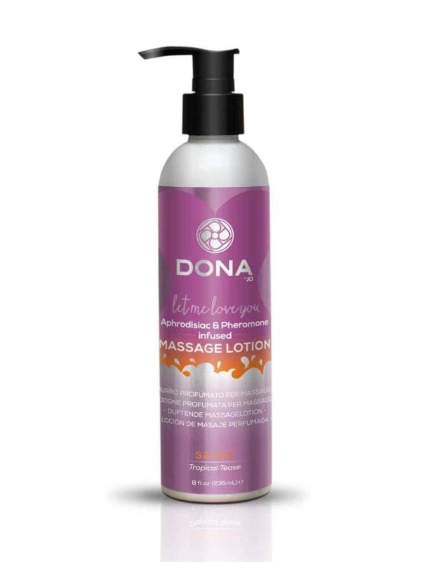 Dona Sassy Tropical Tease Massage Lotion 235ml - Passionzone Adult Store