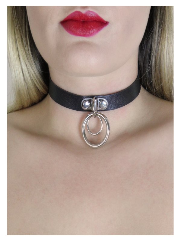 Double Ring Choker - Passionzone Adult Store