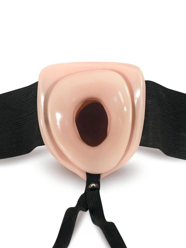 Dr. Skin Hollow 7" Strap On Kit Flesh - Passionzone Adult Store