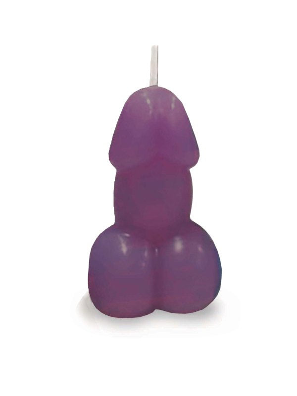 Eden's Candle Penis Candle Eggplant - Passionzone Adult Store