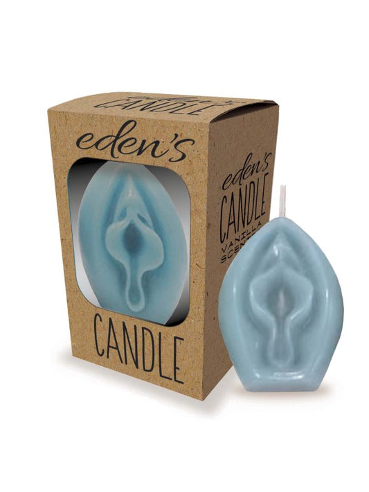 Eden's Candle Vagina Candle Blue - Passionzone Adult Store