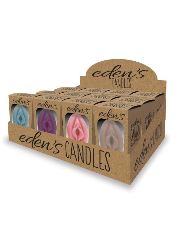 Eden's Candle Vagina Candle Blue - Passionzone Adult Store