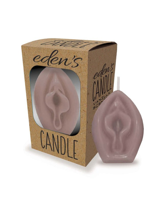 Eden's Candle Vagina Candle Taupe - Passionzone Adult Store