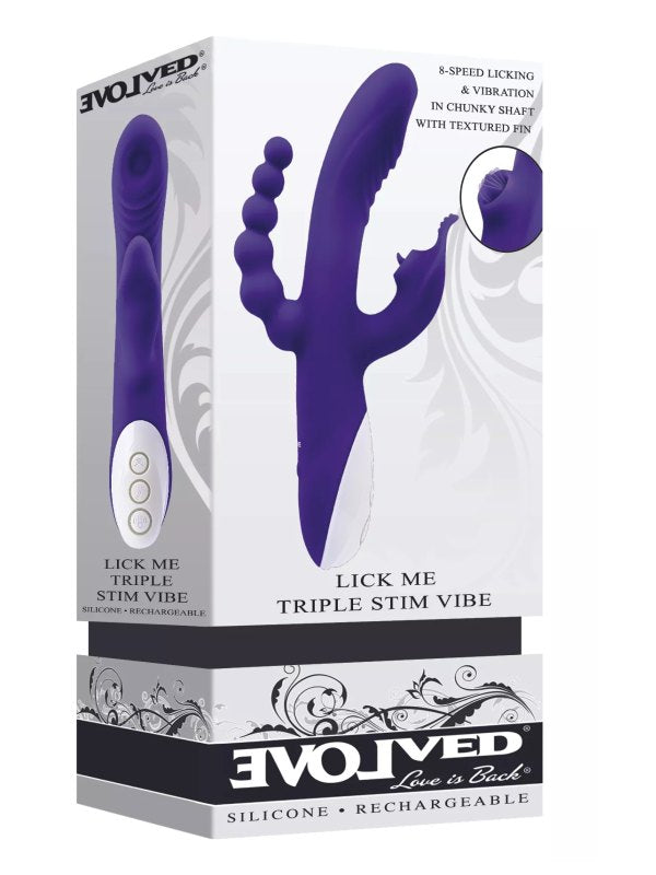 Evolved Lick Me Triple Stim - Passionzone Adult Store