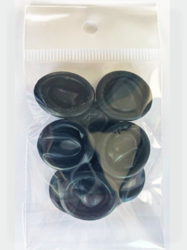 Finger Condoms 10 Pack Black - Passionzone Adult Store