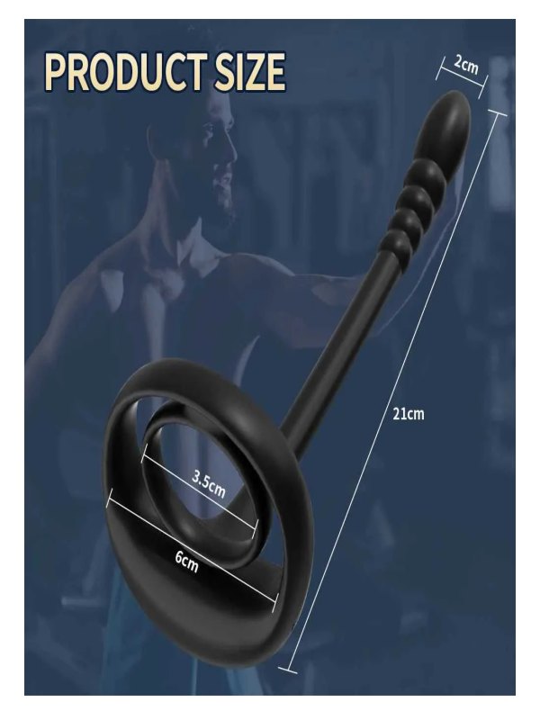 Hulamy App Control Cock Ring & Prostate Massager - Passionzone Adult Store