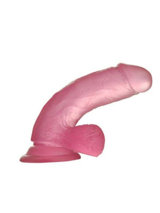 Jelly Studs 6" Dildo Pink - Passionzone Adult Store