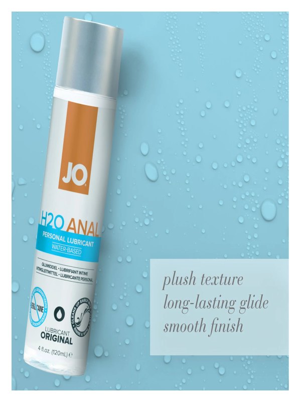 Jo H20 Original Anal Lubricant 120ml - Passionzone Adult Store