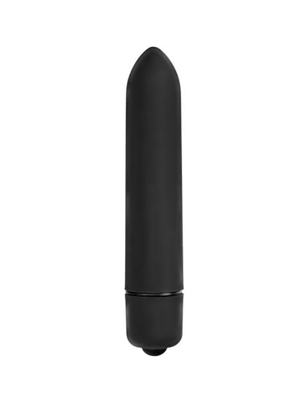 Love In Leather Vibrating Bullet Black - Passionzone Adult Store