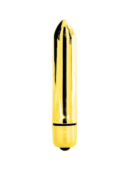 Love In Leather Vibrating Bullet Gold - Passionzone Adult Store