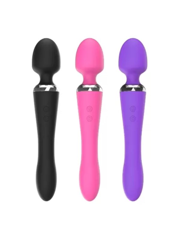 Love Magic iWand Dual Wand Vibrator Pink - Passionzone Adult Store