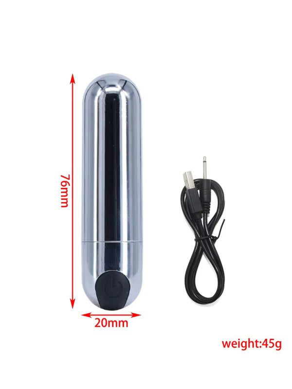 Luxe Outlet 10 Function Vibrating Bullet Black - Passionzone Adult Store