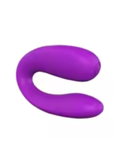 Luxe Outlet Couples Vibrator Purple - Passionzone Adult Store