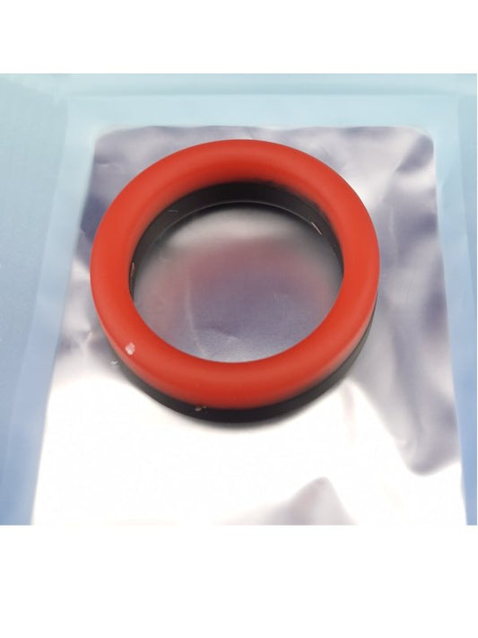 Luxe Outlet Male Essence Cock Ring Red/Black - Passionzone Adult Store