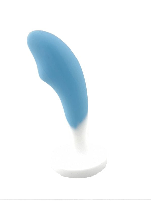 Luxe Outlet Silicone Gem Anal Plug Blue - Passionzone Adult Store