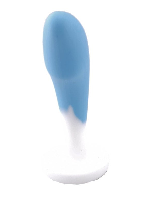 Luxe Outlet Silicone Gem Anal Plug Blue - Passionzone Adult Store