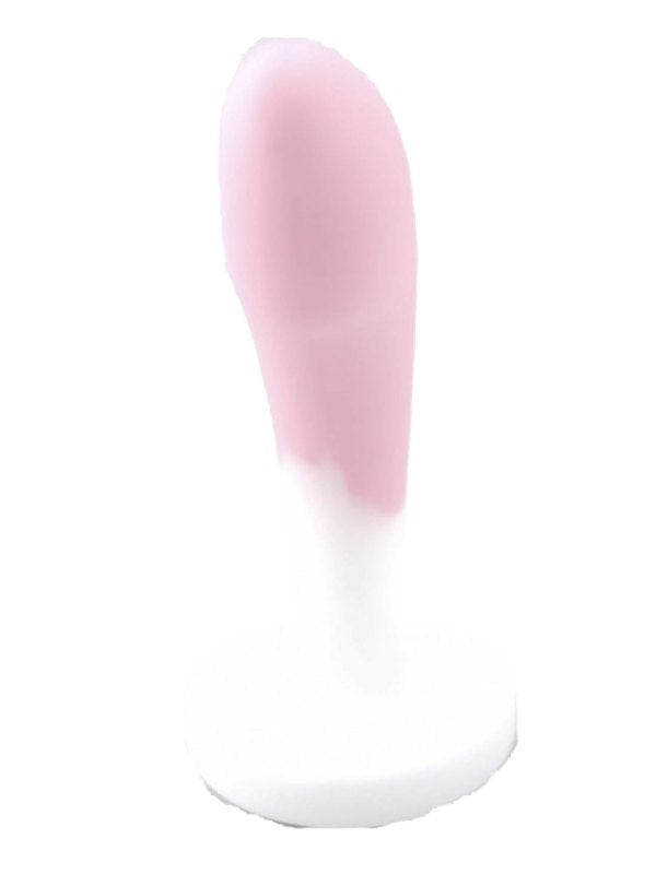 Luxe Outlet Silicone Gem Anal Plug Medium Pink - Passionzone Adult Store