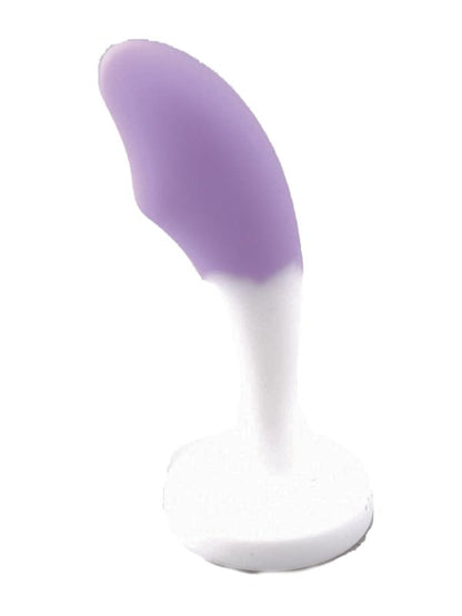 Luxe Outlet Silicone Gem Anal Plug Medium Purple - Passionzone Adult Store