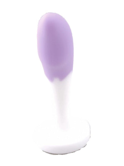 Luxe Outlet Silicone Gem Anal Plug Medium Purple - Passionzone Adult Store