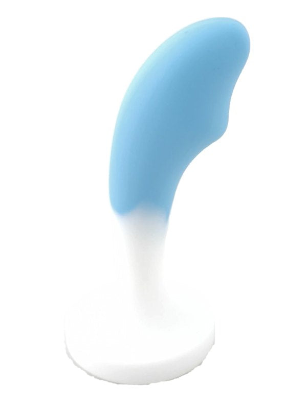 Luxe Outlet Silicone Gem Anal Plug Small Blue - Passionzone Adult Store