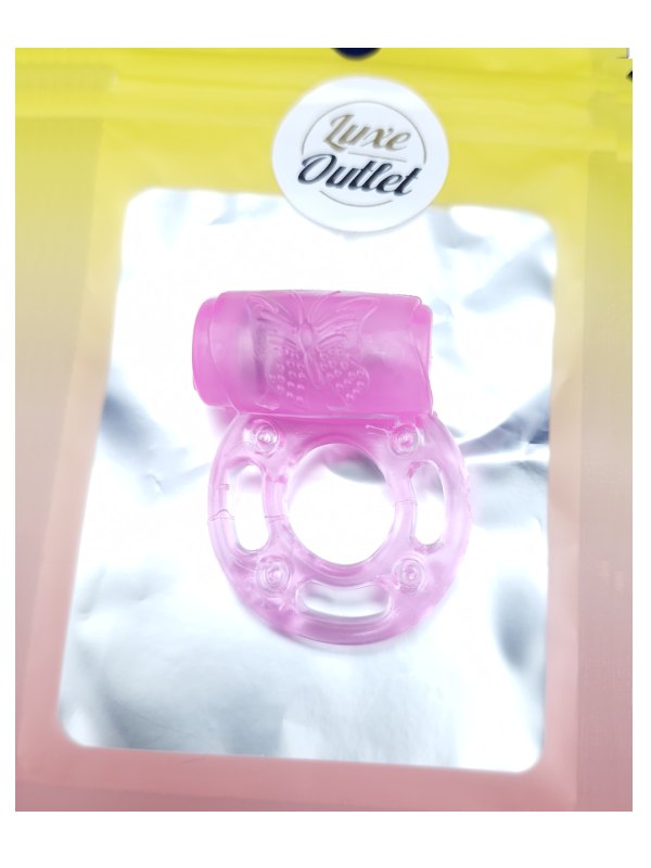 Luxe Outlet Vibrating Cock Ring Pink - Passionzone Adult Store