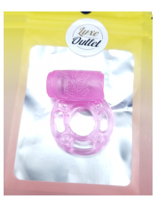 Luxe Outlet Vibrating Cock Ring Pink - Passionzone Adult Store