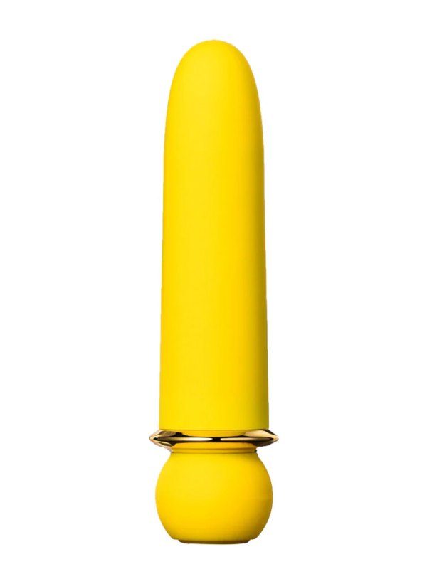 Maia Jaguar Bullet Vibrator Yellow - Passionzone Adult Store