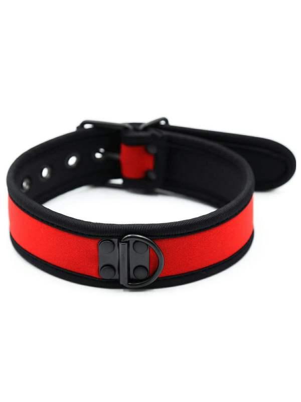 Neoprene Collar Red - Passionzone Adult Store