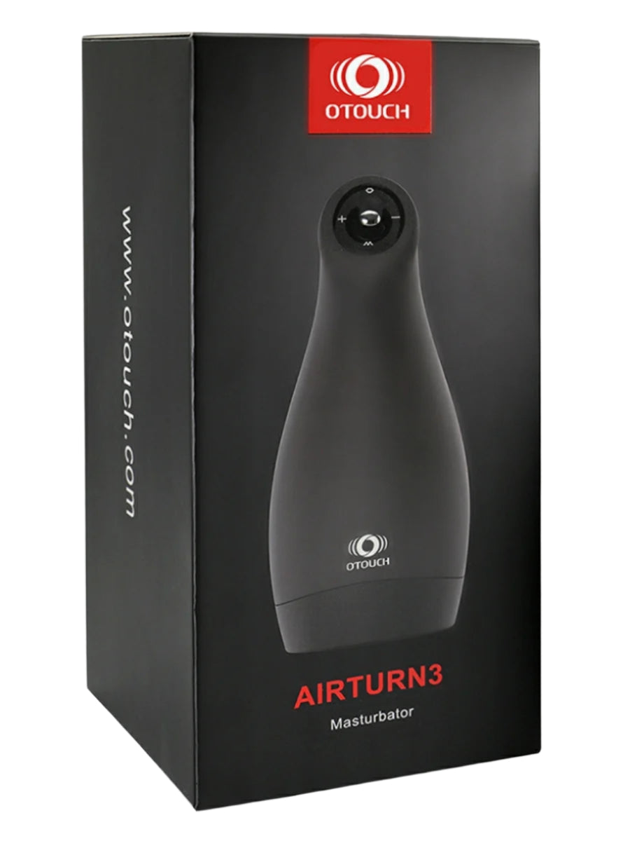 Otouch Airturn 3 Suction & Vibration Masturbator - Passionzone Adult Store