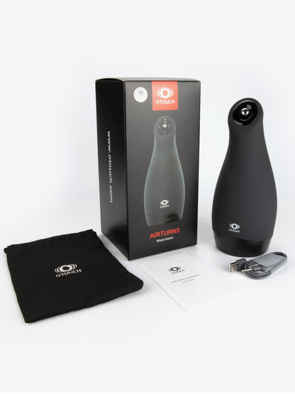 Otouch Airturn 3 Suction & Vibration Masturbator - Passionzone Adult Store