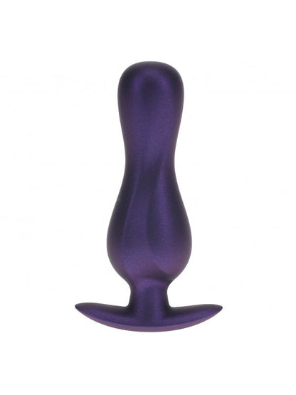 Ouch! Smooth Curvy Silicone Anal Plug Purple - Passionzone Adult Store