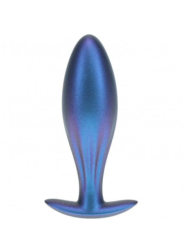 Ouch! Smooth Oval Silicone Anal Plug Blue - Passionzone Adult Store