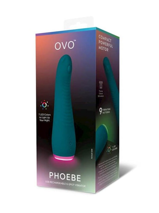 Ovo Phoebe LED G-Spot Vibrator - Passionzone Adult Store