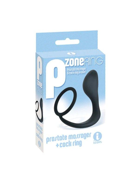 P-Zone Prostate Massager + Cock Ring - Passionzone Adult Store