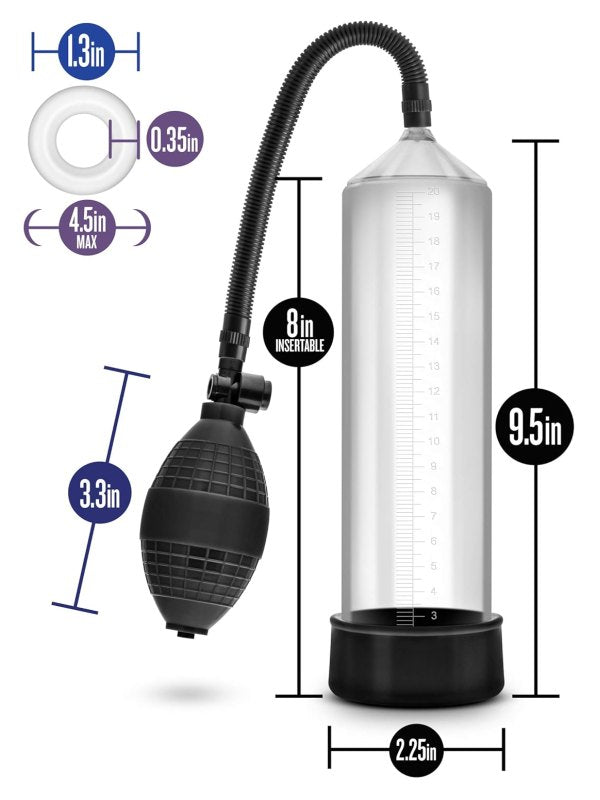 Performance VX101 Penis Pump Clear - Passionzone Adult Store