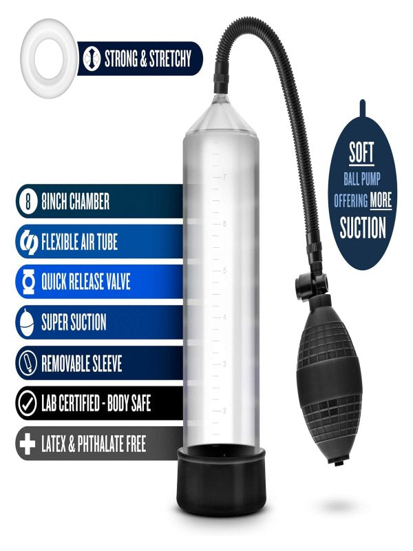 Performance VX101 Penis Pump Clear - Passionzone Adult Store