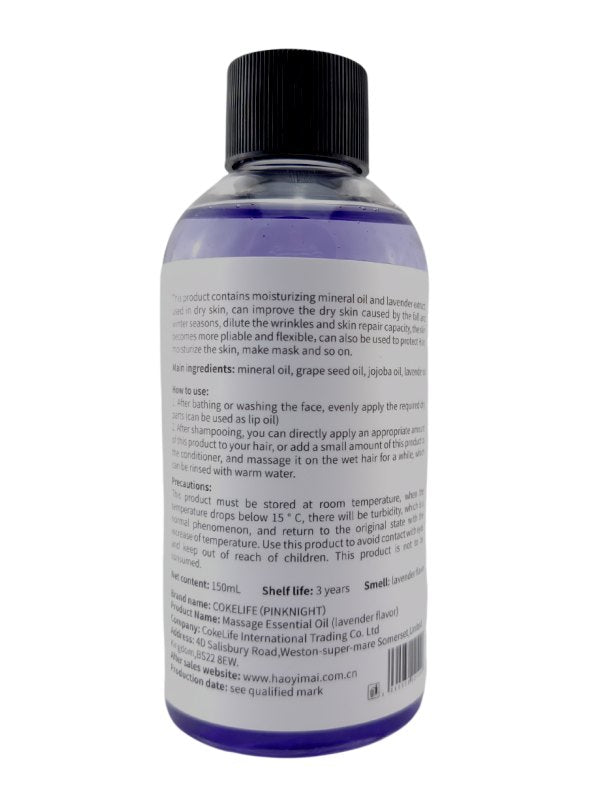 Pink Night Lavender Massage Oil 150ml - Passionzone Adult Store