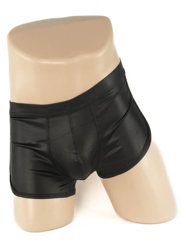 Poison Rose Men's Wetlook Bumless Shorts Large - Passionzone Adult Store