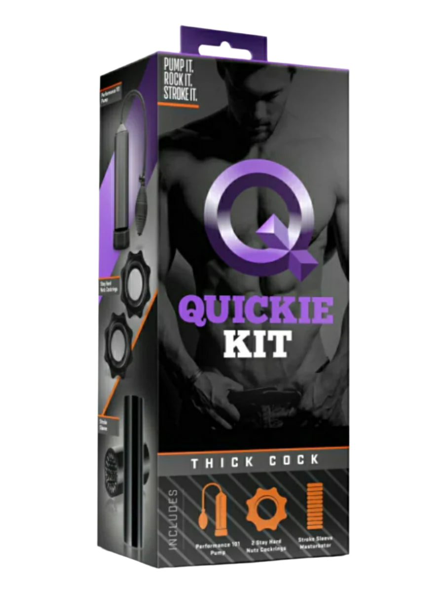 Quickie Thick Cock Penis Pump KIt - Passionzone Adult Store