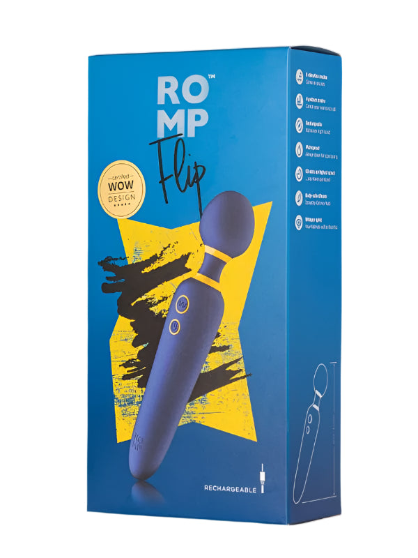 Romp Flip Wand Vibrator - Passionzone Adult Store