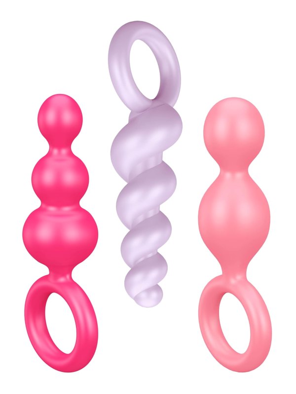 Satisfyer Booty Call Plugs Pastels - Passionzone Adult Store