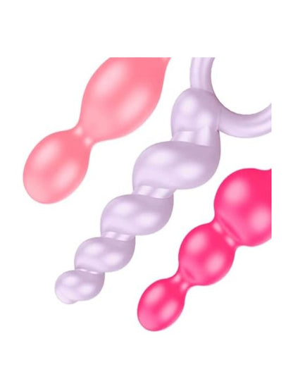 Satisfyer Booty Call Plugs Pastels - Passionzone Adult Store