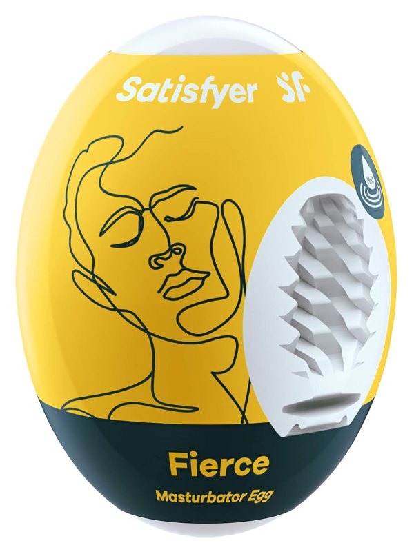 Satisfyer Egg Masturbator Fierce Texture - Passionzone Adult Store