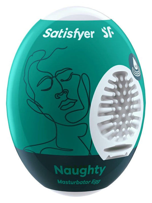 Satisfyer Egg Masturbator Naughty Texture - Passionzone Adult Store