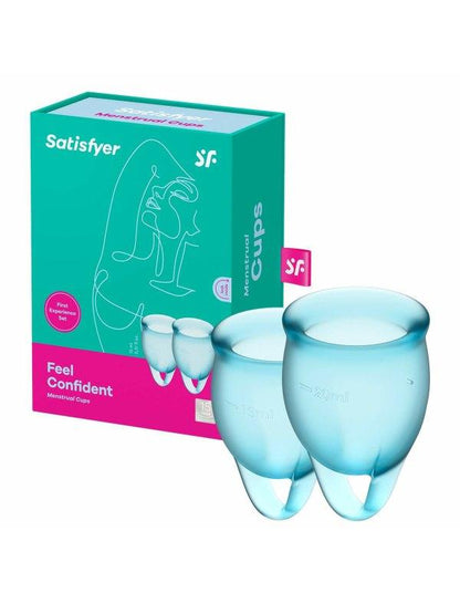 Satisfyer Feel Confident Menstrual Cups - Passionzone Adult Store