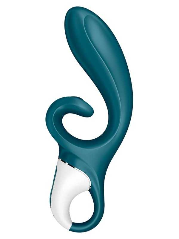 Satisfyer Hug Me Connect App Rabbit Blue-Grey - Passionzone Adult Store