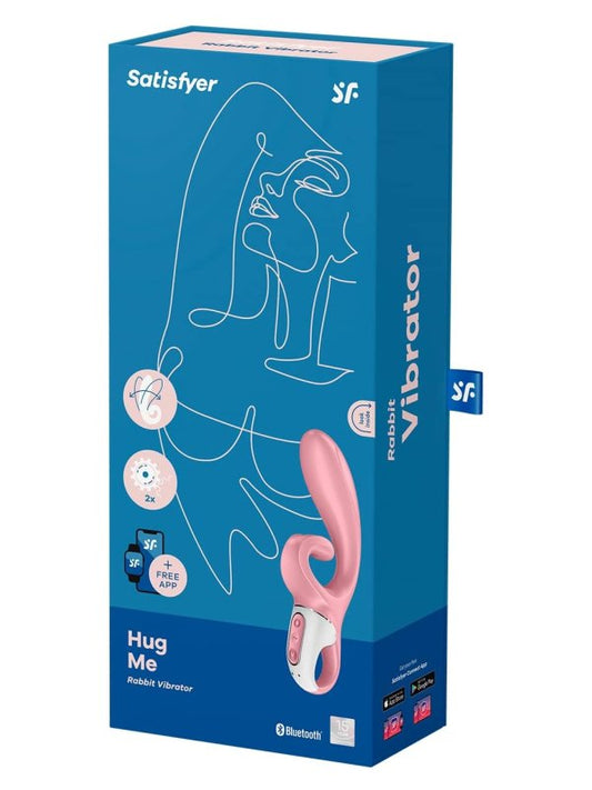 Satisfyer Hug Me Connect App Rabbit Vibrator - Passionzone Adult Store