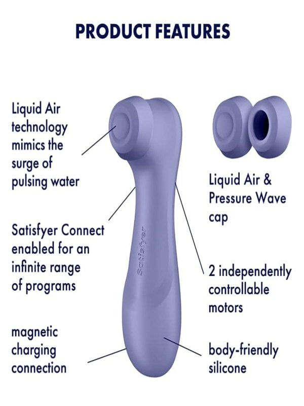 Satisfyer Pro 2 Gen 3 Connect Vibrator Purple - Passionzone Adult Store